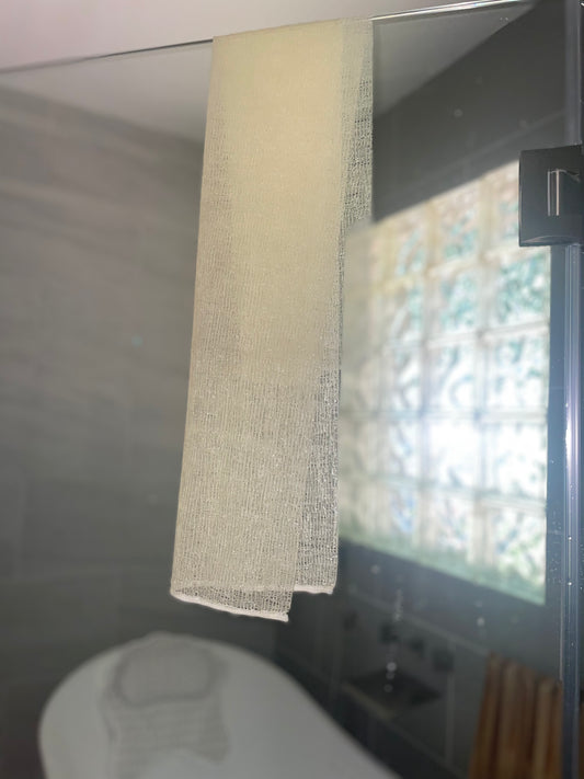 exfoliating bath cloths