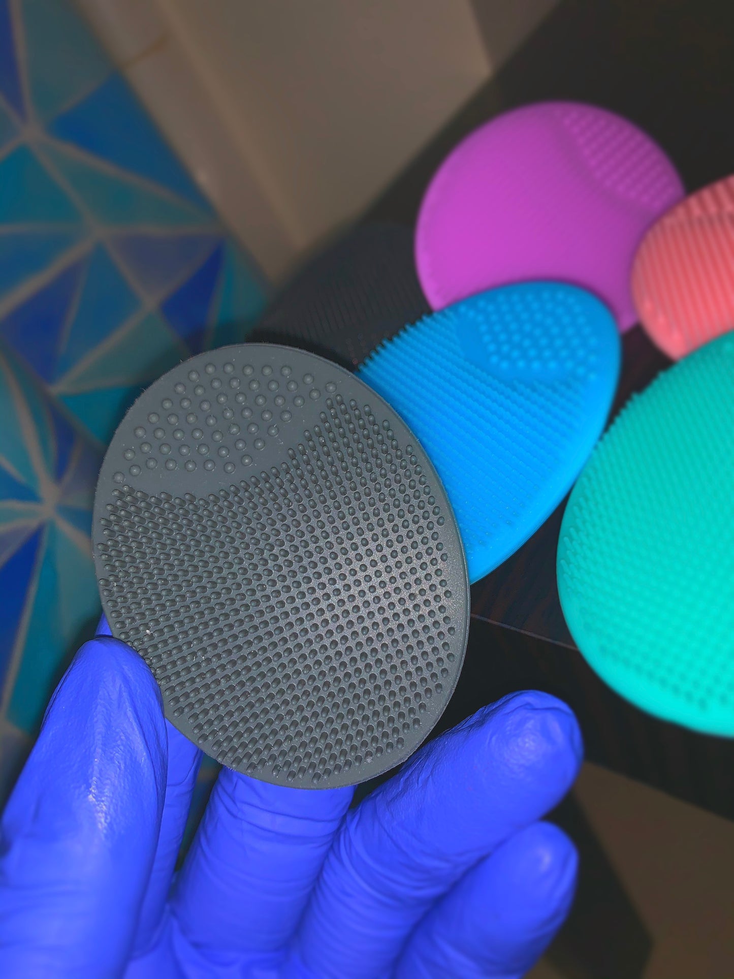 Silicone Scrubber Facial Pads