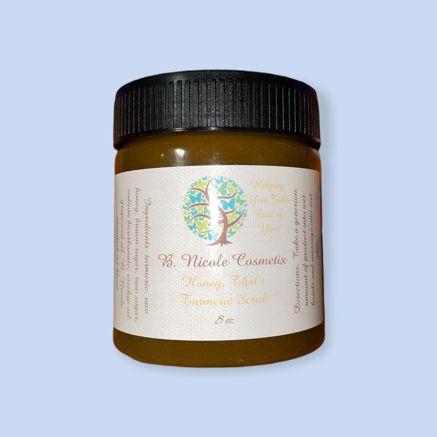 Honey, That's Turmeric Scrub