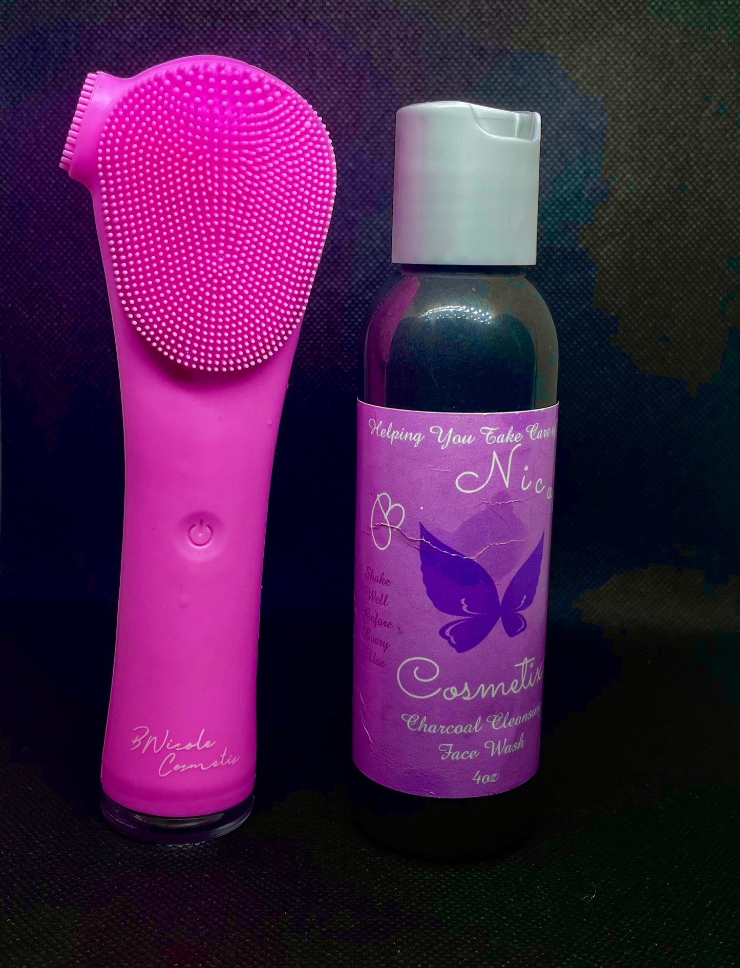 sonic silicone facial brush