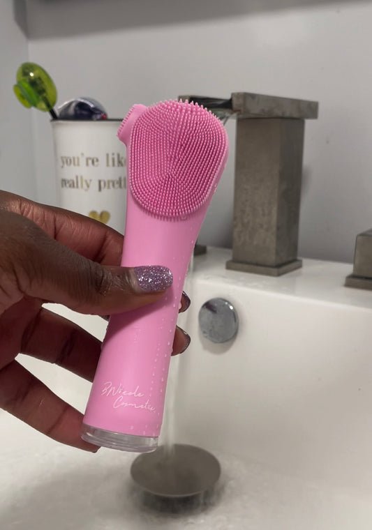 sonic silicone facial brush